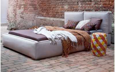 Łóżko tapicerowane Bari