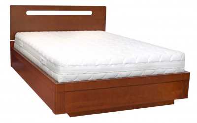 Łóżko drewniane Taupe