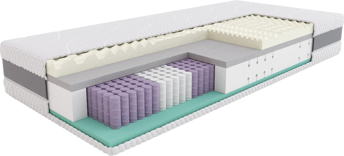 SleepMed HYBRID SUPREME - materac multipocket, sprężynowy