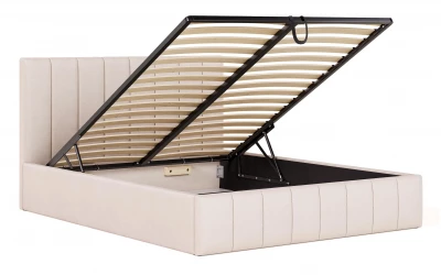 Łóżko tapicerowane Orion - pojemnik na pościel