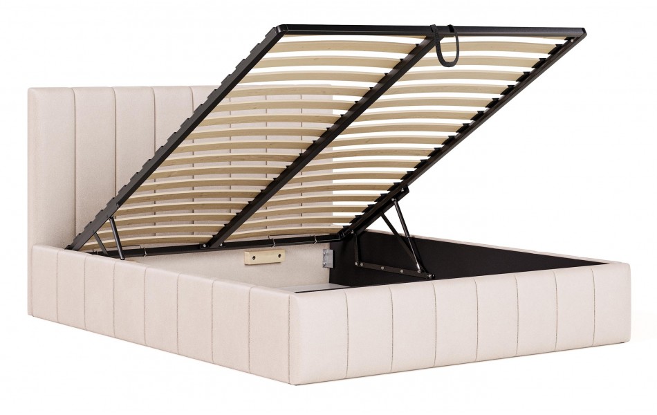 Łóżko tapicerowane Sol pojemnik na pościel