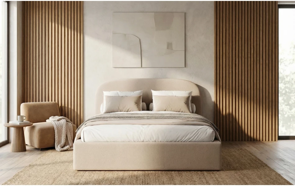 Zdjęcie łóżka tapicerowanego Sirius