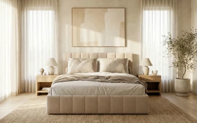 Łóżko tapicerowane LunaBED...