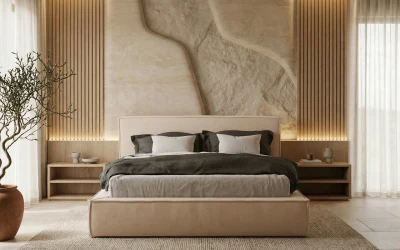 Łóżko tapicerowane LunaBED...