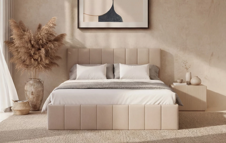 Łóżko Tapicerowane LunaBED Sol