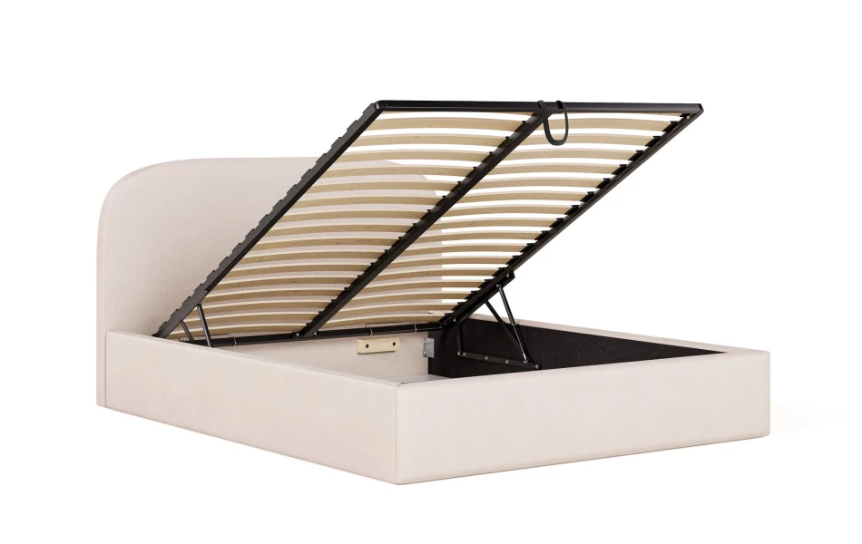 Zdjęcie łóżka tapicerowanego Sirius packshot pojemnik