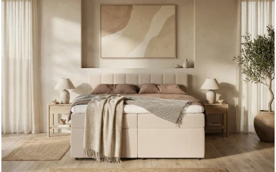 Łóżko kontynentalne LunaBED...