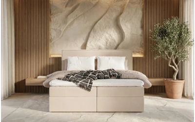 Łóżko kontynentalne LunaBED...