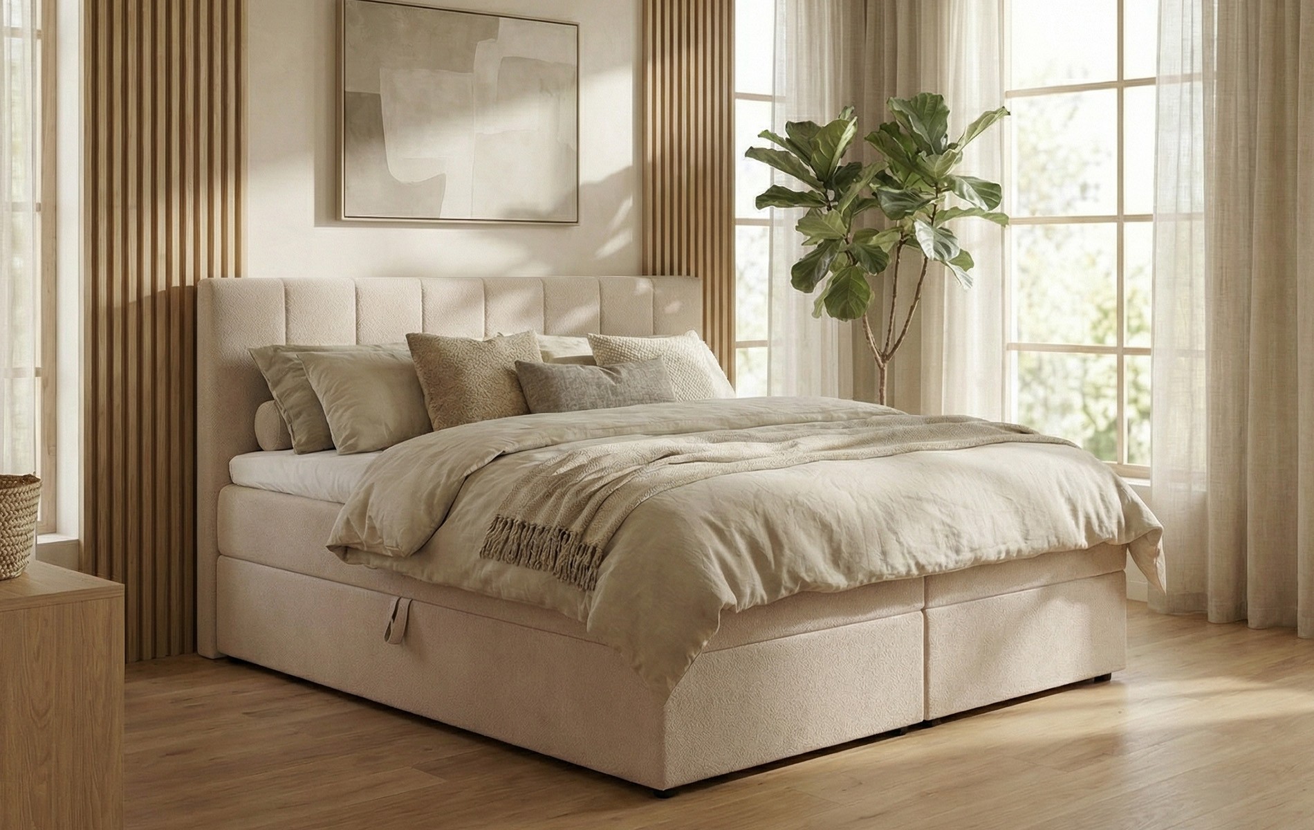 Łóżko Polaris LunaBED - kontynentalne