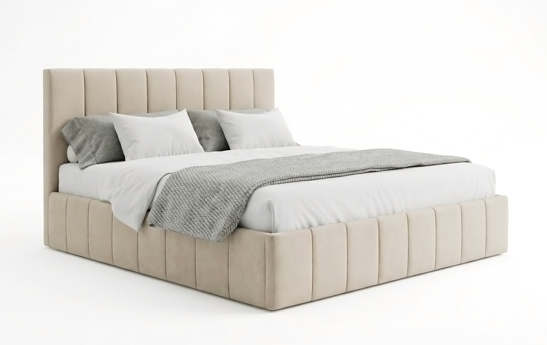 Łóżko Sol LunaBED - tapicerowane