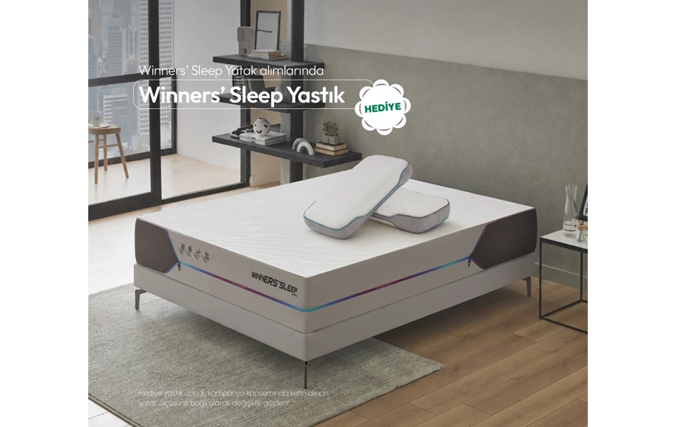Puffy Winners Sleep - materac hybrydowy