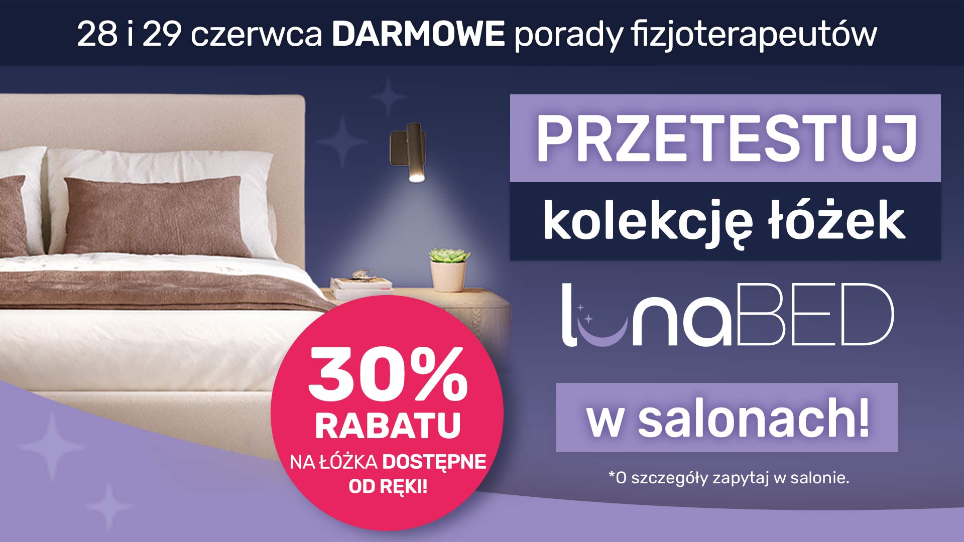 Łóżka LunaBed od ręki salony