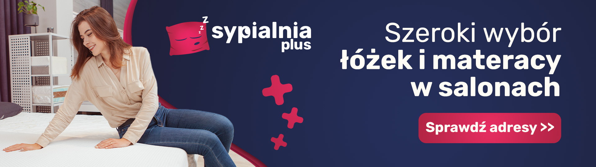 szeroki wybór łóżek i materacy w salonach