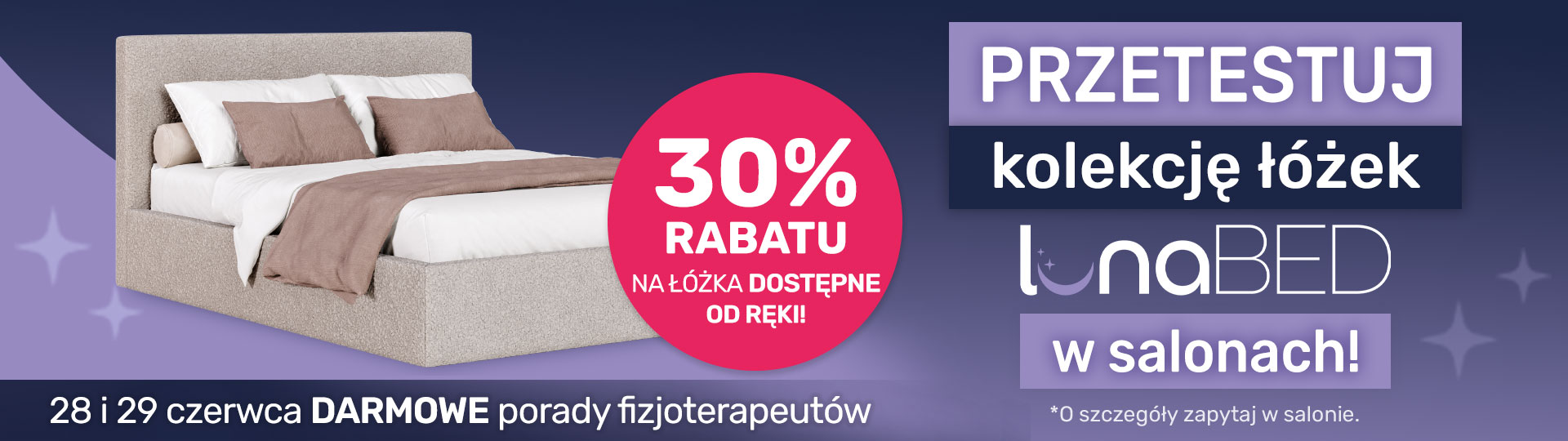 łóżka LunaBed od ręki salony