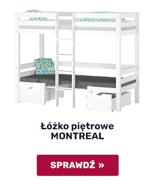 Łózko piętrowe dla 7-latka - Montreal