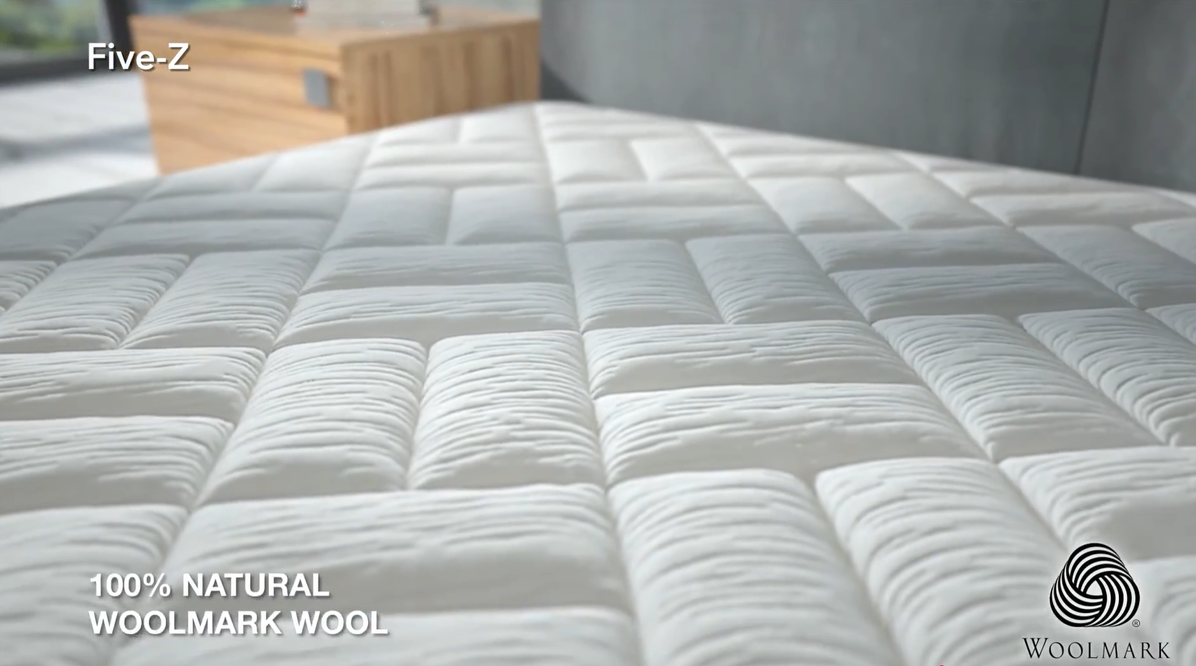 Pokrowiec Five-Z — wełna Woolmark i technologia Twintech