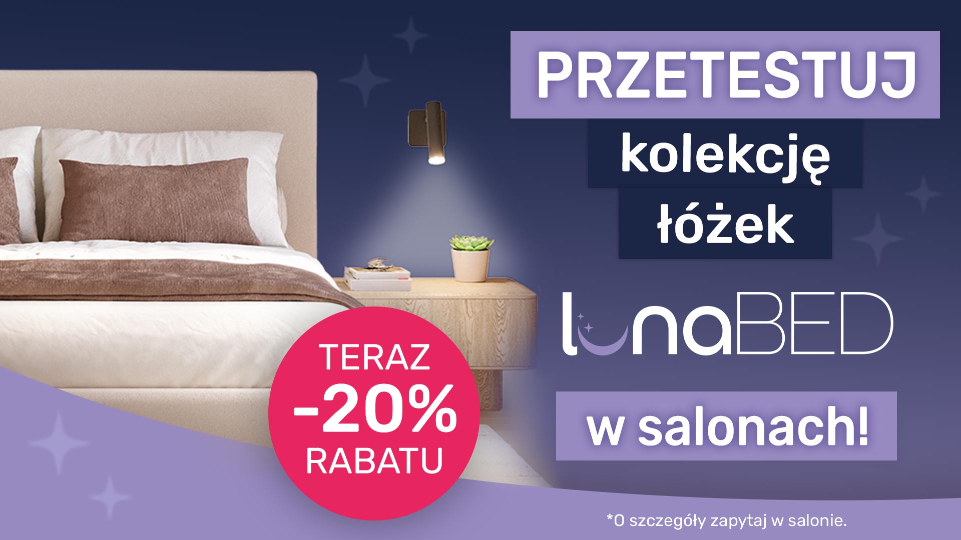 Łóżka LunaBed salony