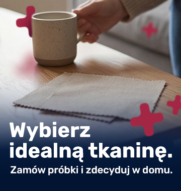 Zamów próbki tkanin LunaBED