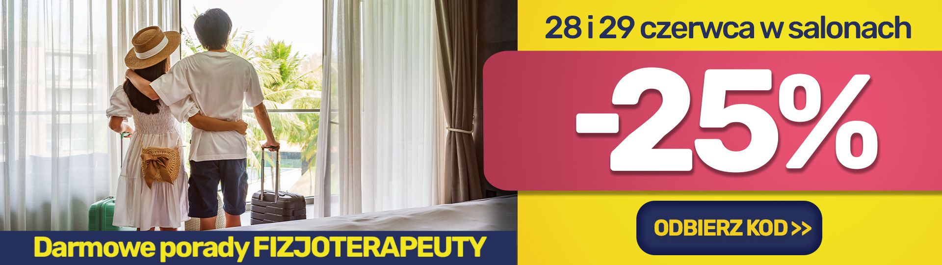 Promocja fizjo 25% salony