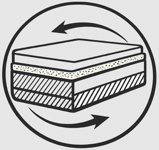 Hilding Pasodoble – dwustronny z kokosem