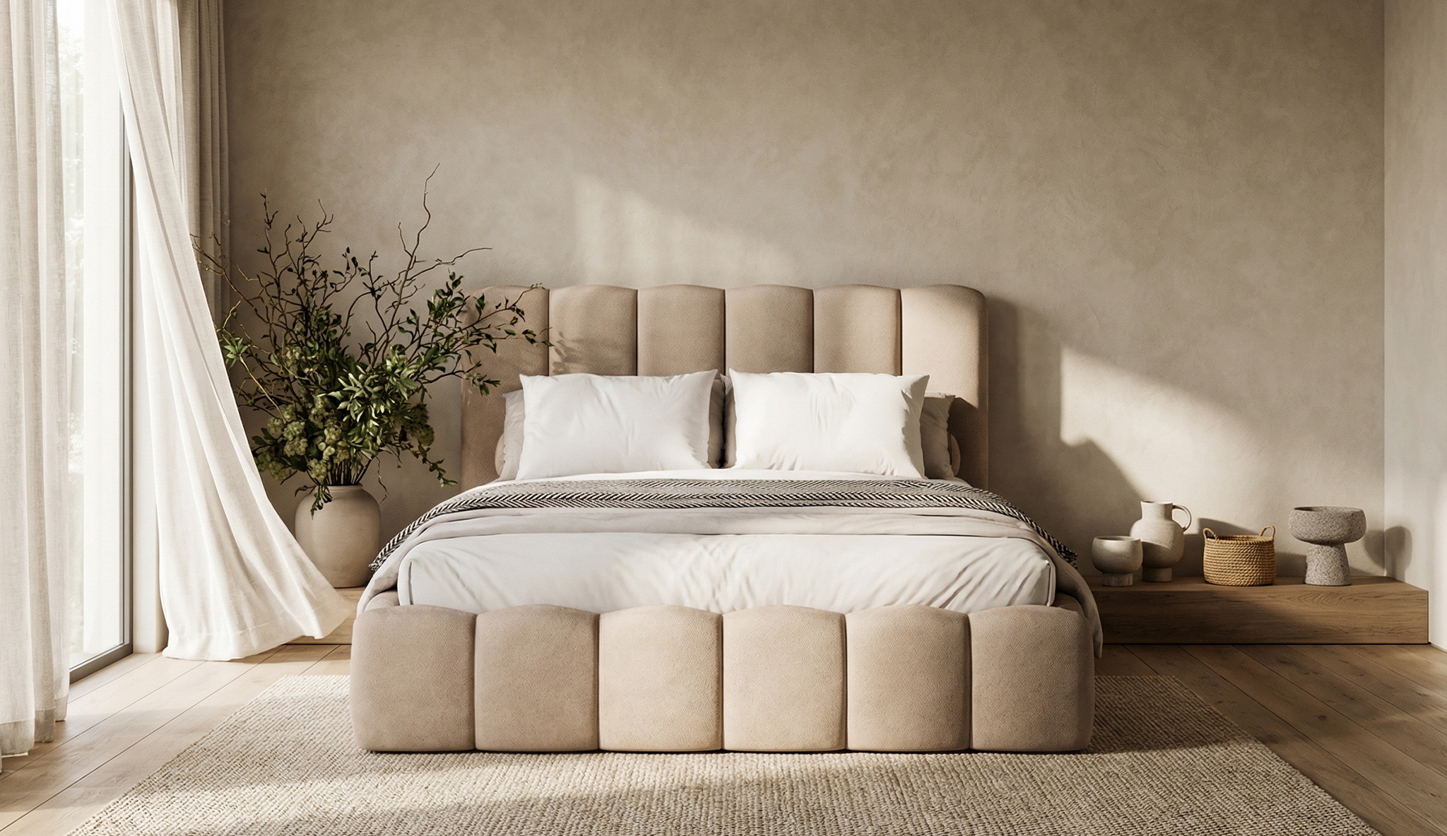 WEZEN – łóżko tapicerowane