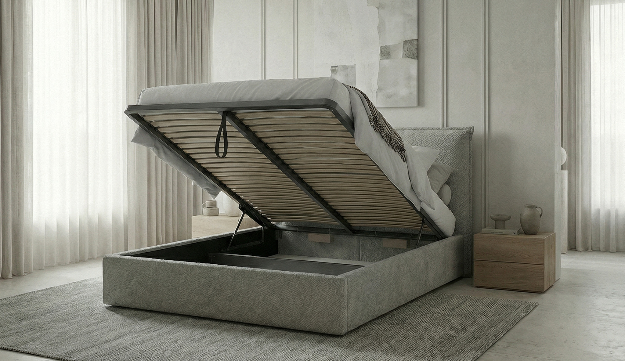 MERGA – pojemnik na pościel (opcja)