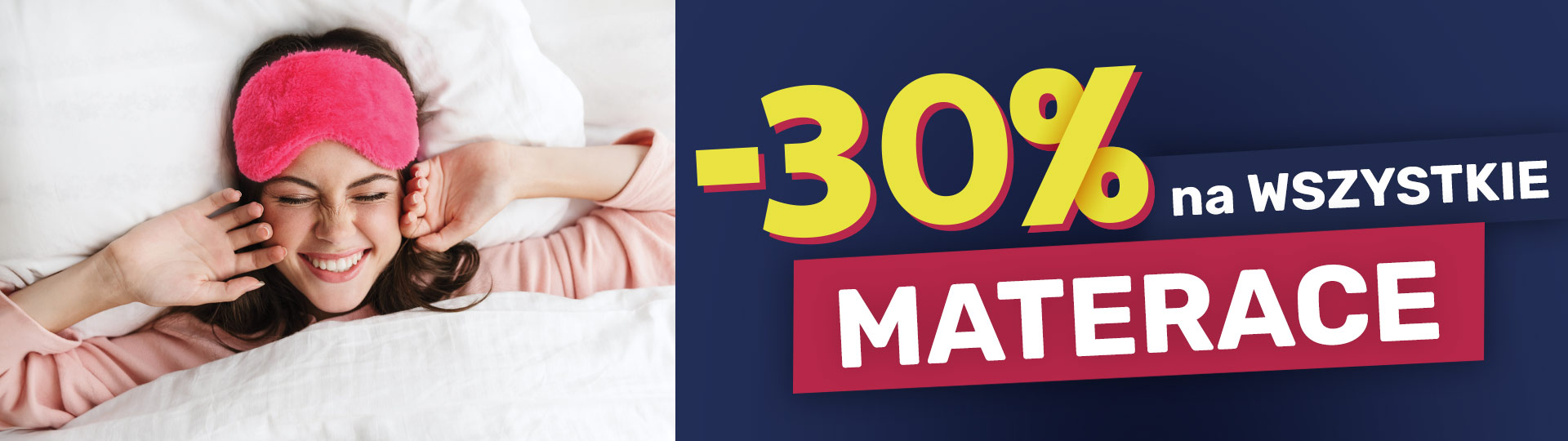Promocja materace 30%
