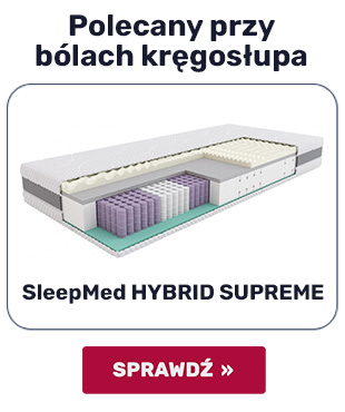 Materac na ból pleców Sleepmed Hybrid Supreme
