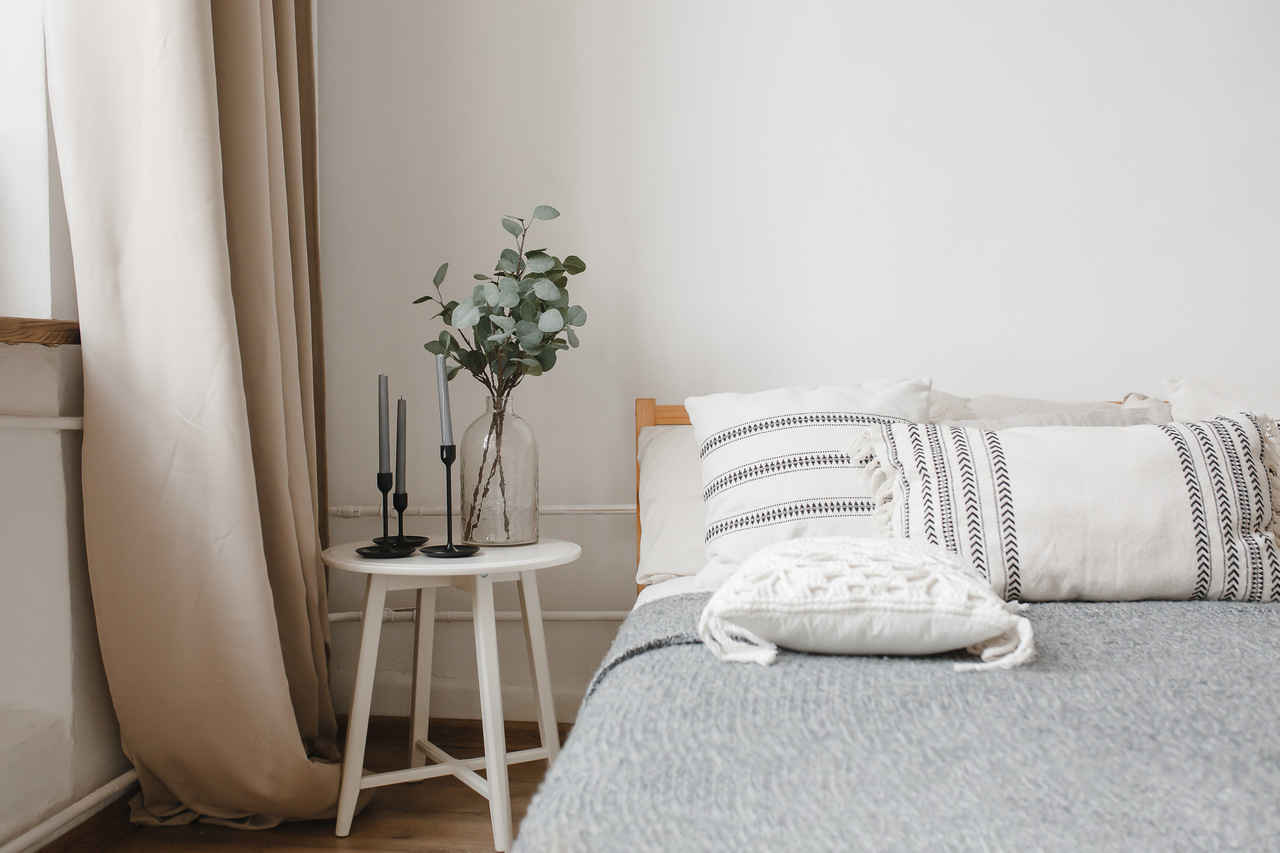 styl-minimalistyczny-sypialnia