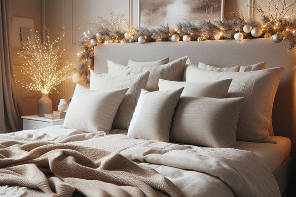 Zimowa przemiana sypialni - proste sposoby na przytulną atmosferę